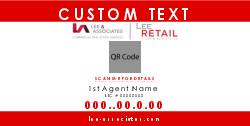4x8 Double Agent Retail Sign - Big QR Code