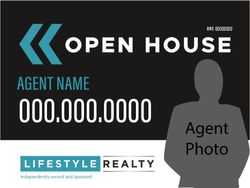 18x24 Open House Sign