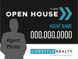 18x24 Open House Sign