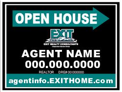 Exit 18x24 Open House
