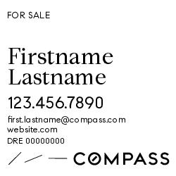 Compass Single Agent 24x24 White Panel