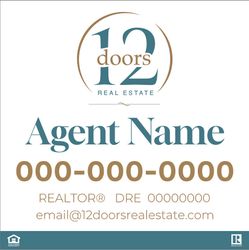 12 Doors 24x24 Agent Panel 