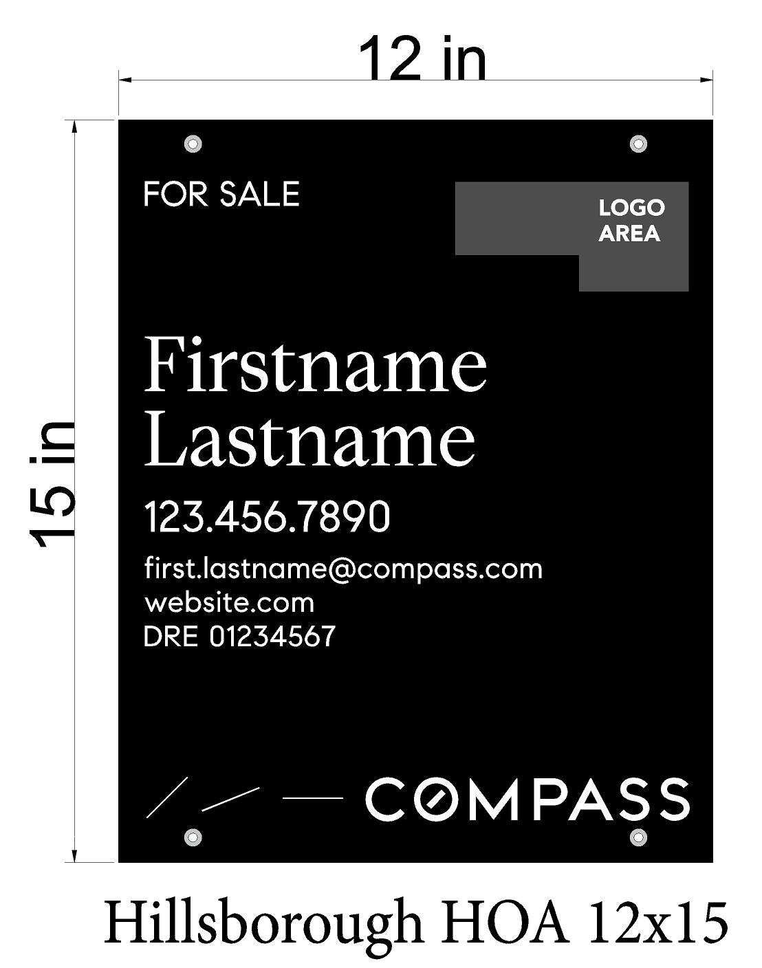 Compass Hillsborough HOA 12x15 panel