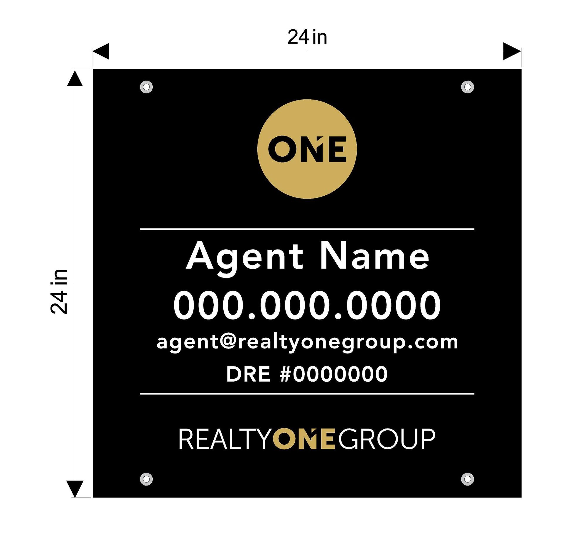 Realty ONE Group 24x24 Agent Panel