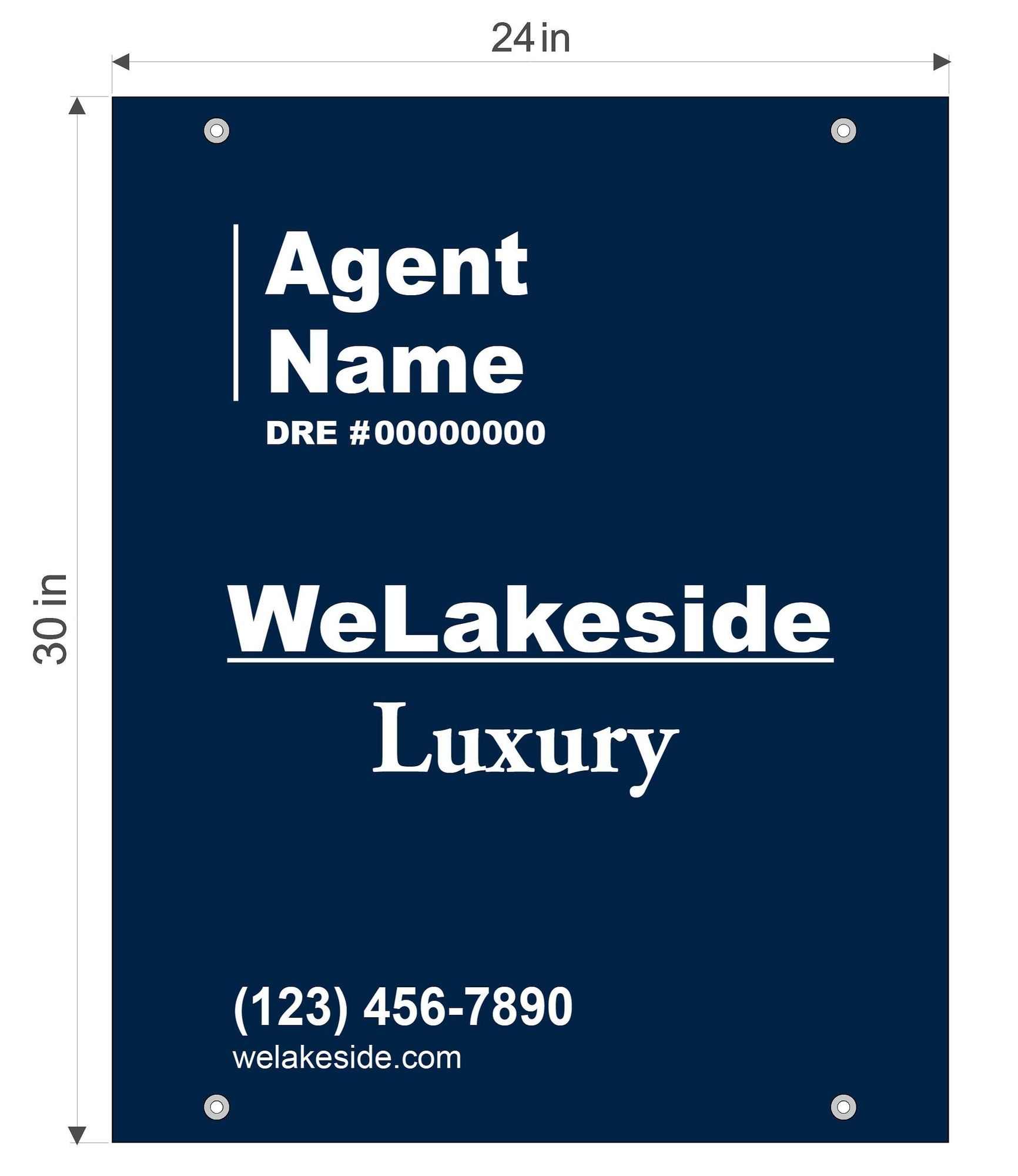 WeLakeside 24x30 Panel