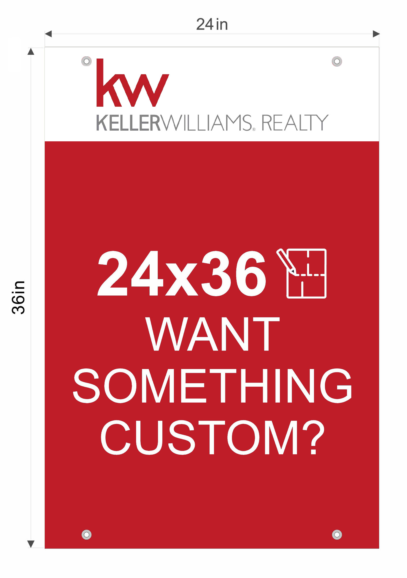 Keller Williams 24x36 Panel
