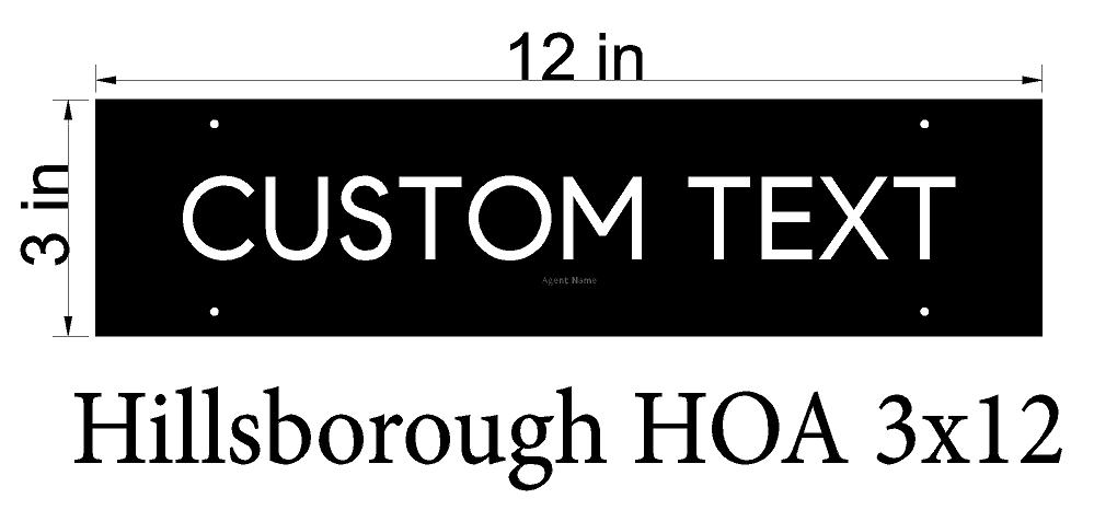 Compass Hillsborough HOA 3x12 rider
