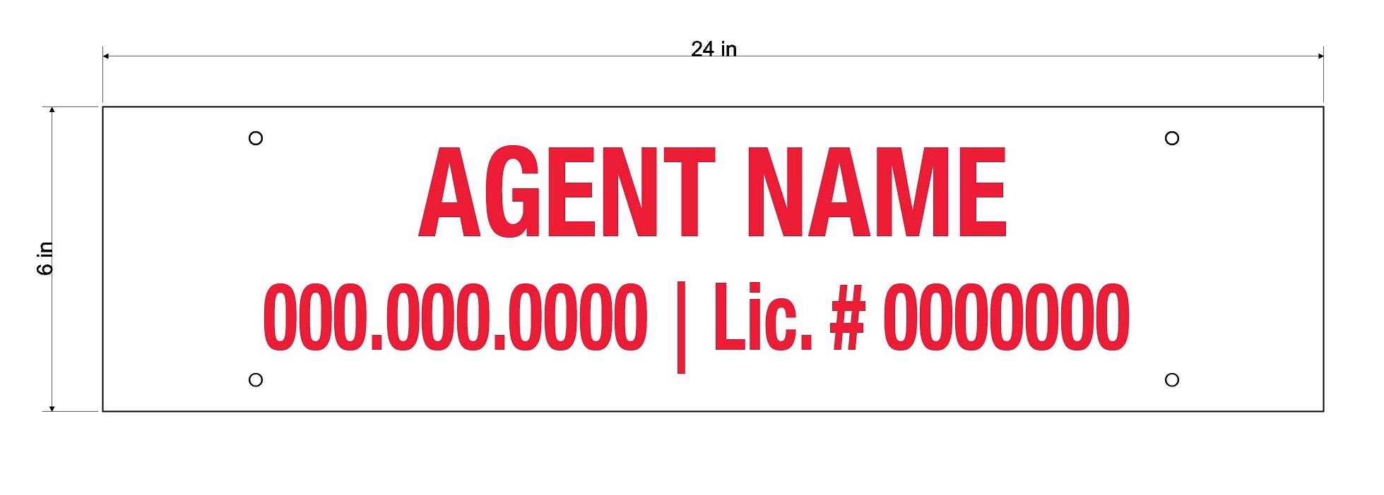 The Agency 6x24 Custom Rider