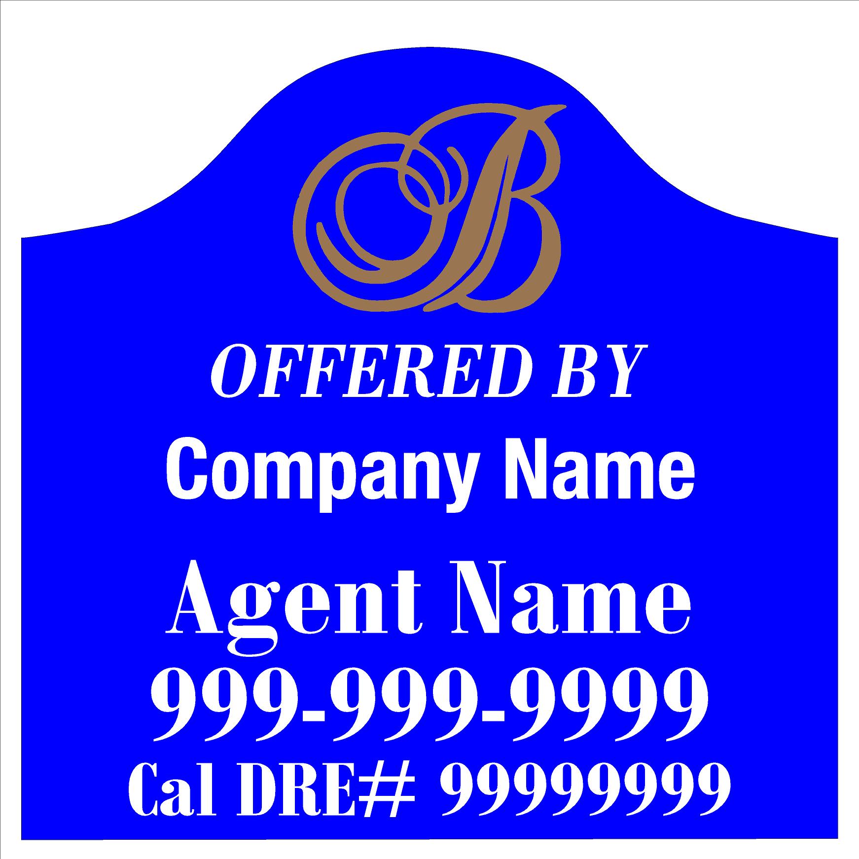 Brookside HOA 24x24 Agent panel https://dqj17tese79do.cloudfront.net/fastposto/images/product/Basic_Brookside_Template.jpg
