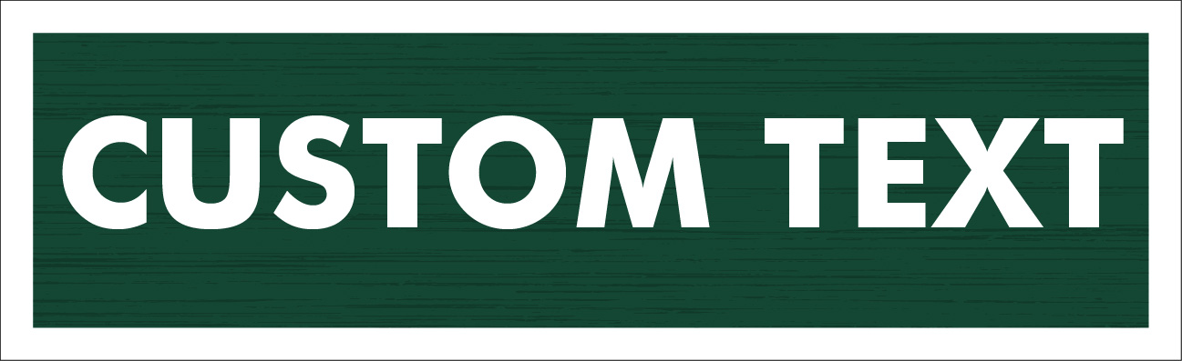 Blackhawk HOA custom rider (5.5x18in.)