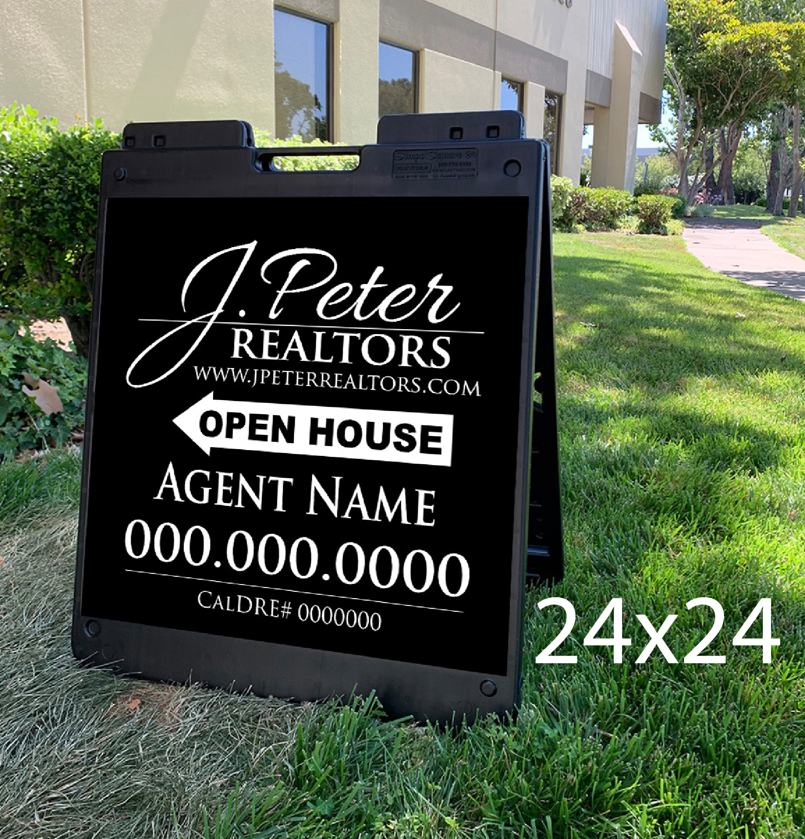 J Peter 24x24 Open House with Plasticade Frame