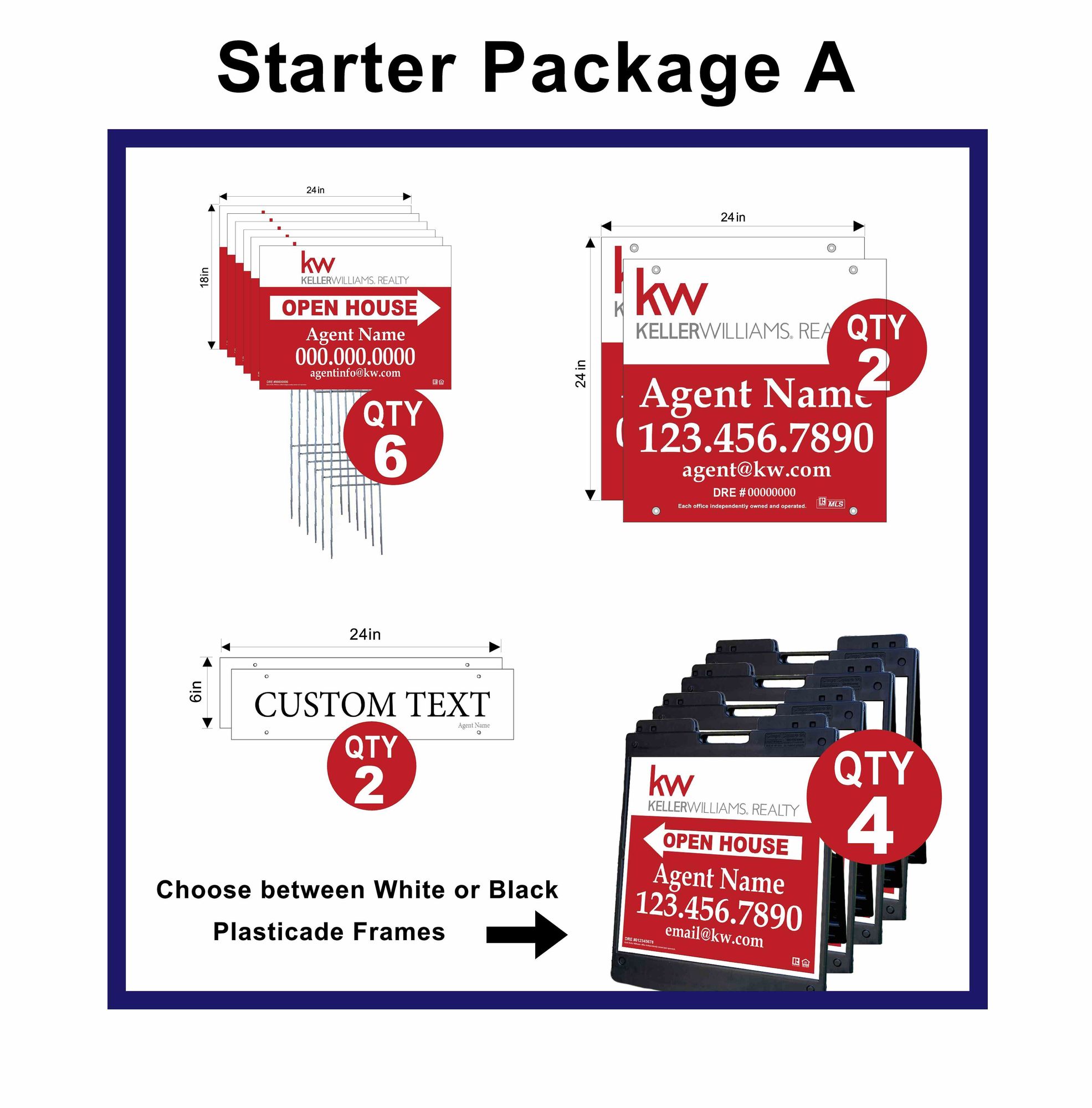 Keller Williams New Agent Starter Pack A