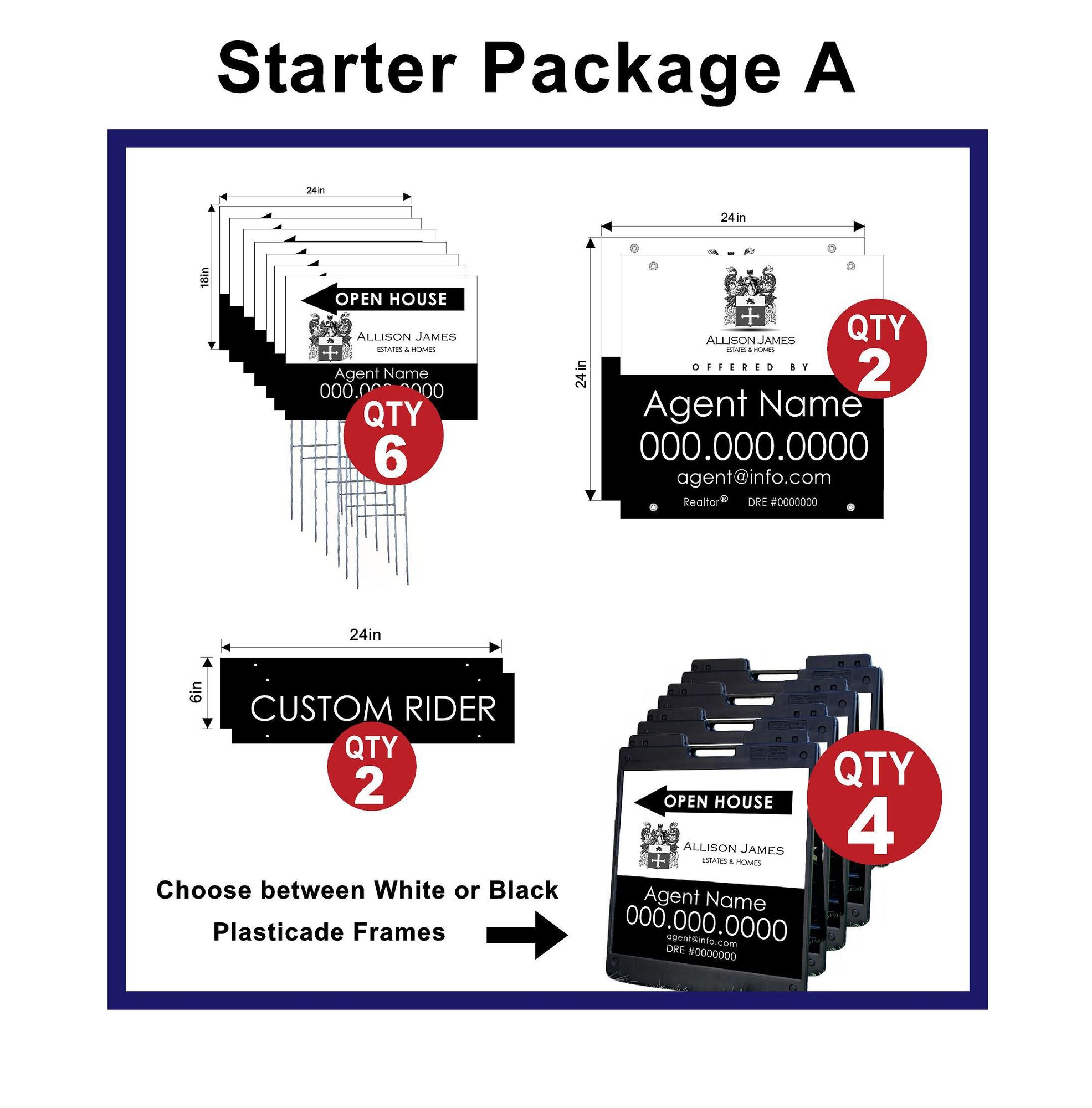 Allison James New Agent Starter Pack A