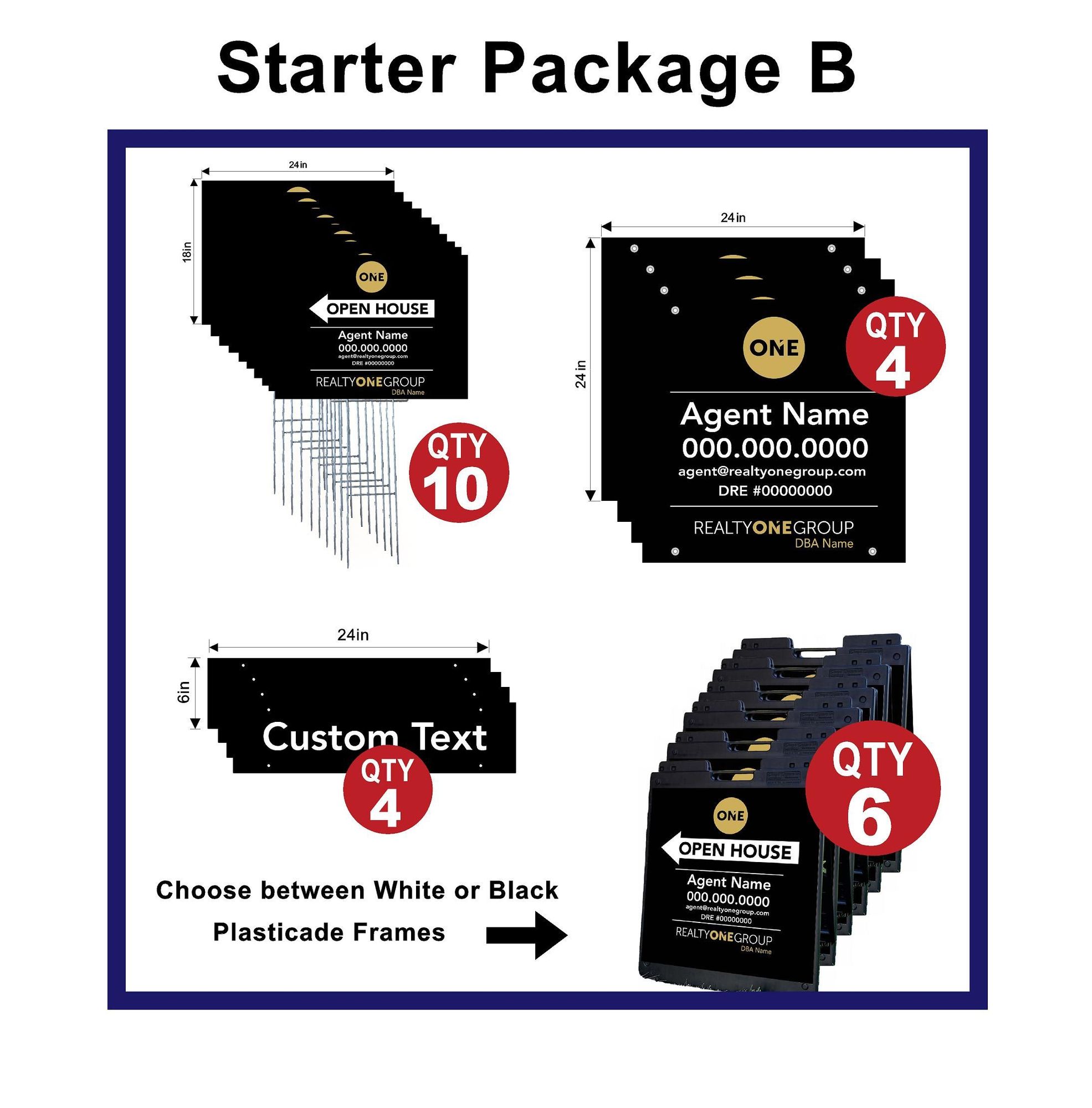 Realty ONE Group New Agent Starter Pack B