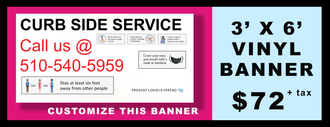 Full Color 24Hr Vinyl Banners