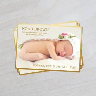 Birth Announcements Luxury