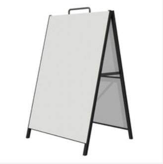 Double Sided A Frames