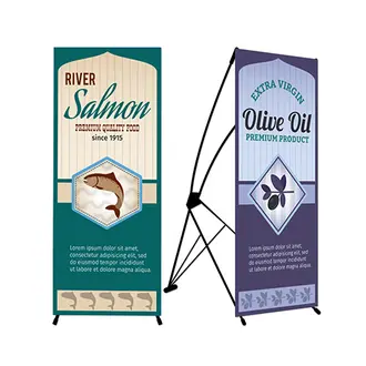 X Frame Banner Stands