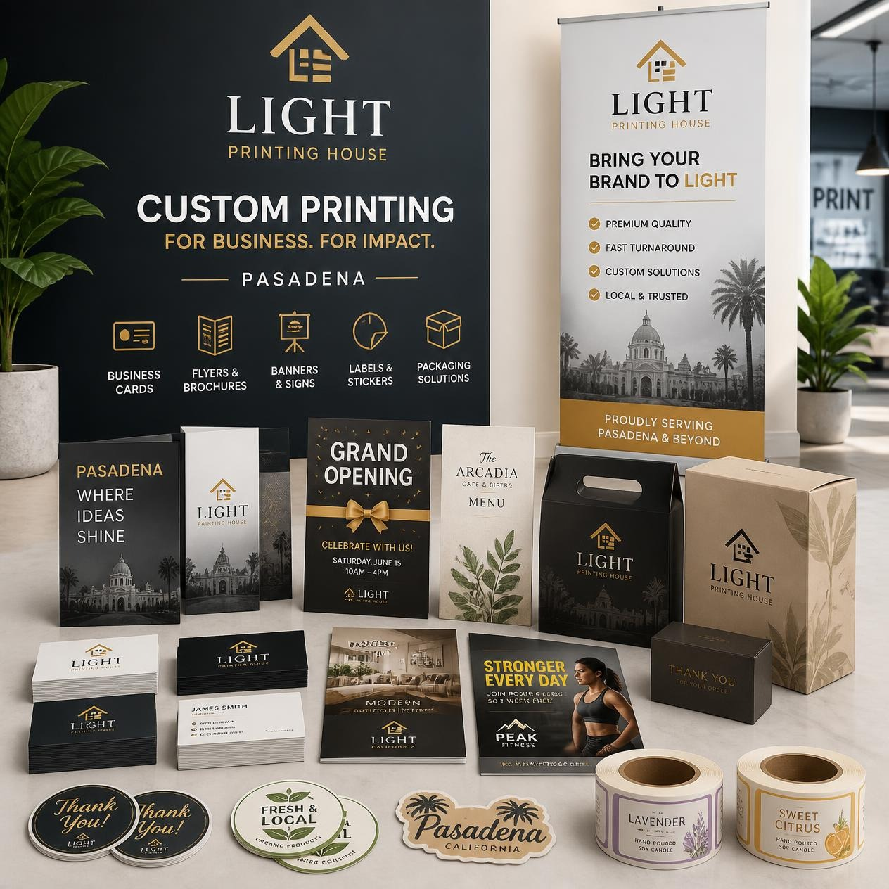 Custom Printing Pasadena | Light Printing House
