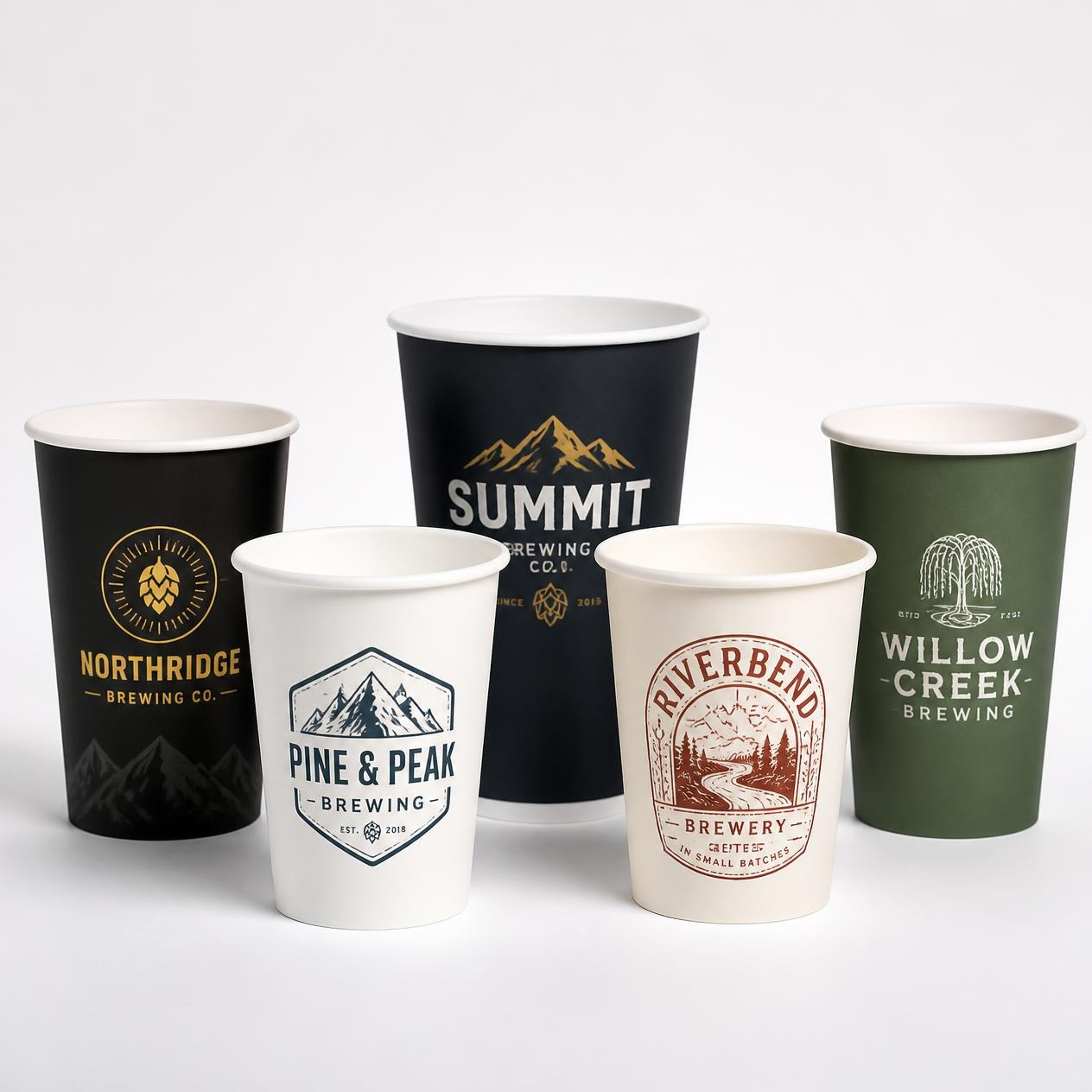 Custom Brewery Paper Cups | Light Printing House