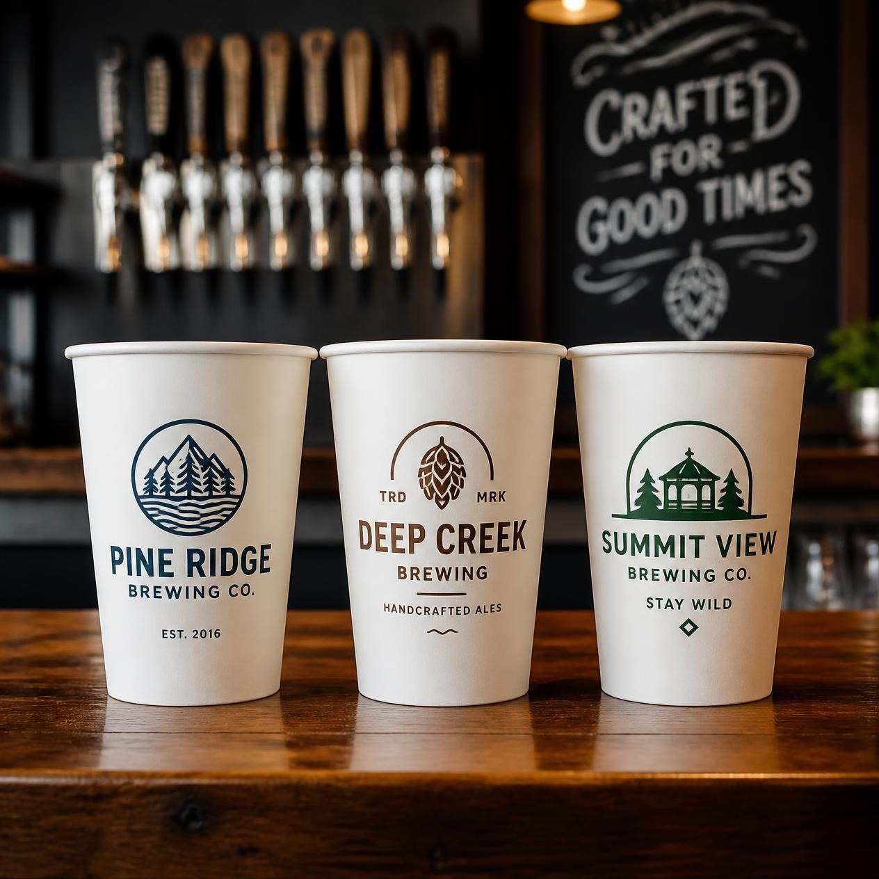 Custom Winery Paper Cups Custom Winery Paper Cups | Light Printing House