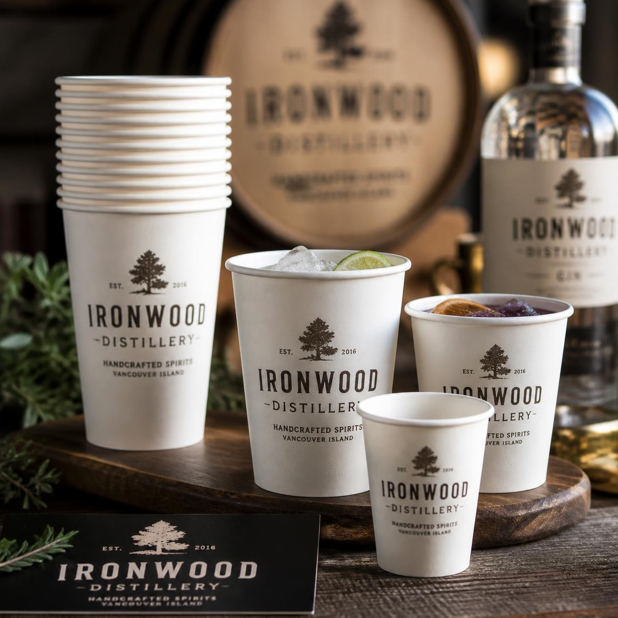 Custom Distillery Paper Cups Custom Distillery Paper Cups | Light Printing House
