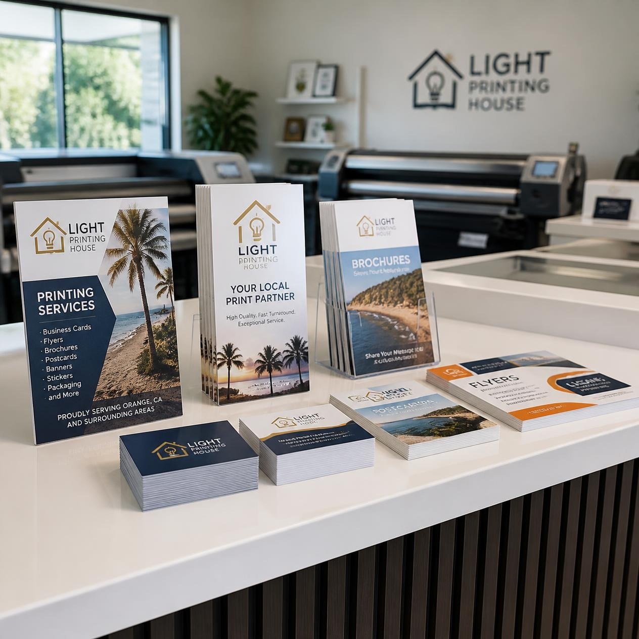 Professional Custom Printing for Businesses in Orange California