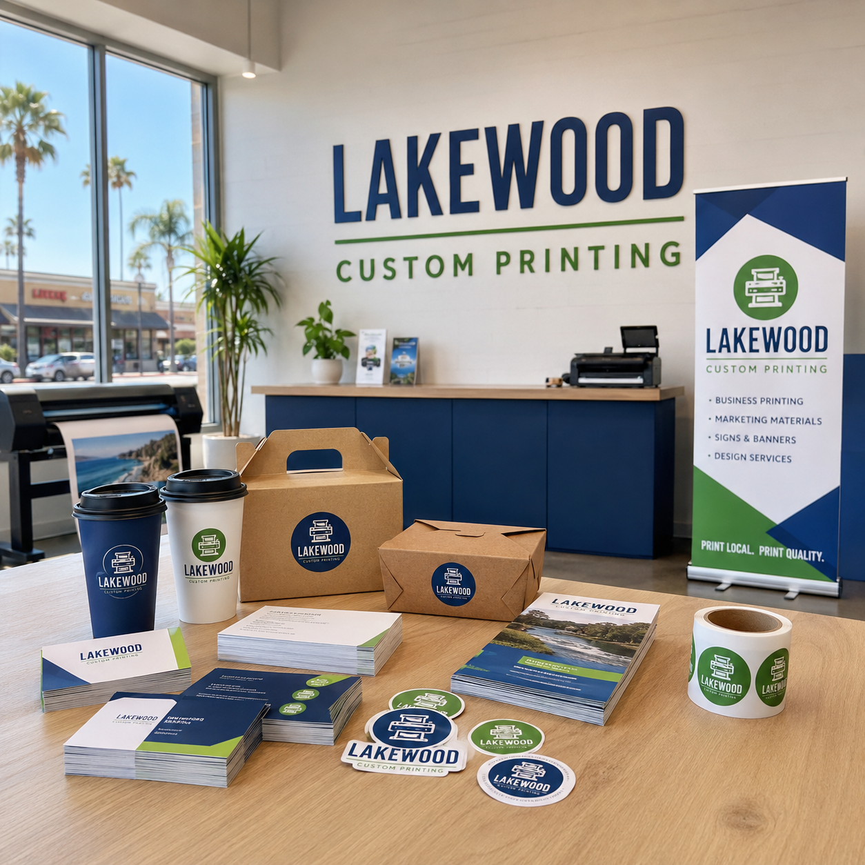 Custom Printing Lakewood Custom Printing Services for Restaurants, Retailers and Businesses in Lakewood CA