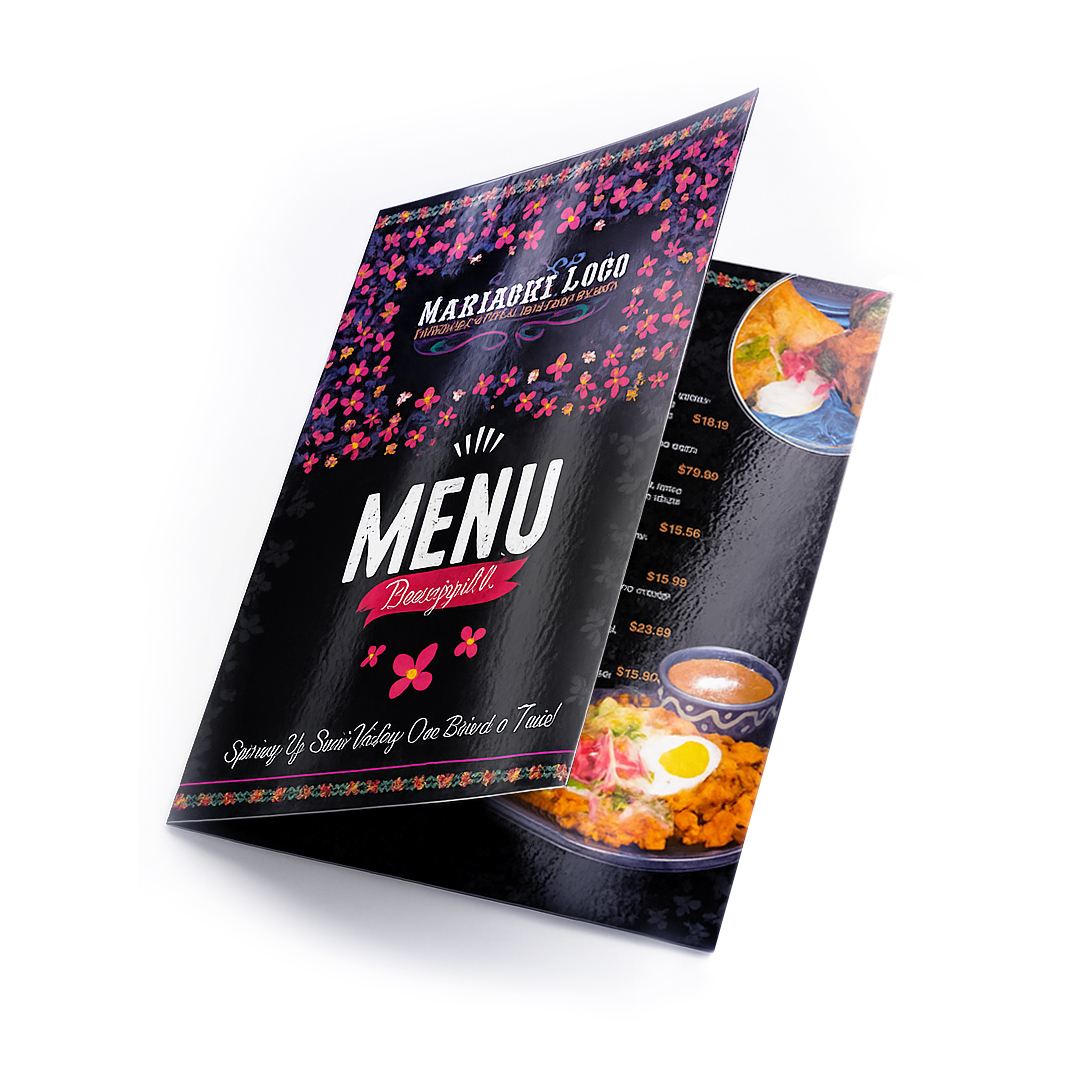 Laminated Menus Printing | Light Printing House