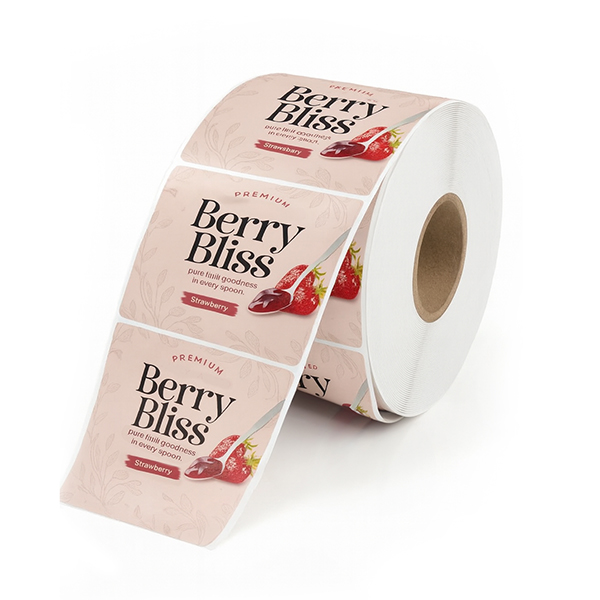 Custom paper labels with matte or gloss finishes — Light Printing House