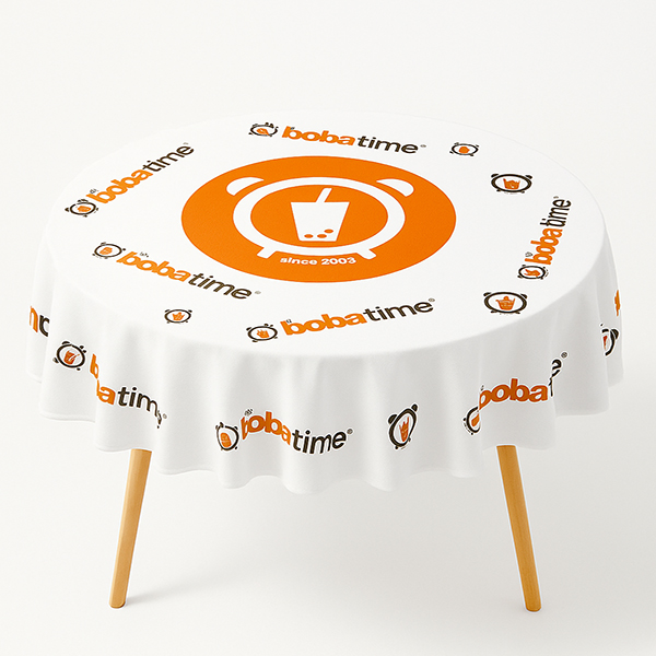 Custom Round Table Cover Fabric