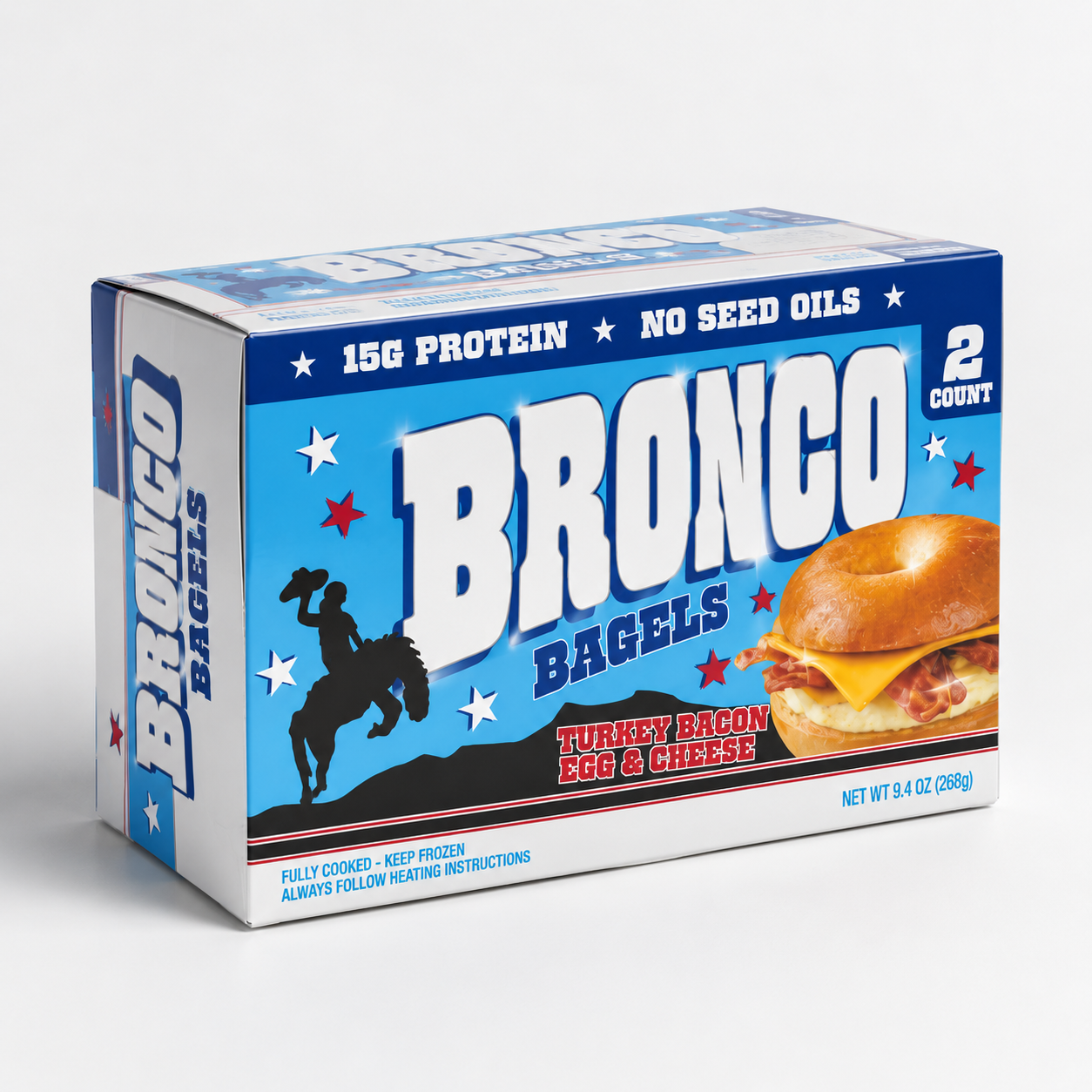 Bronco Bagels Packaging