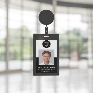Employee ID Card with Lanyard