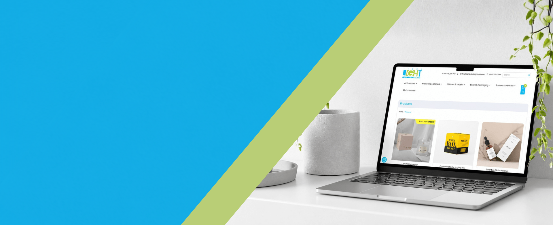 New Homepage Banner