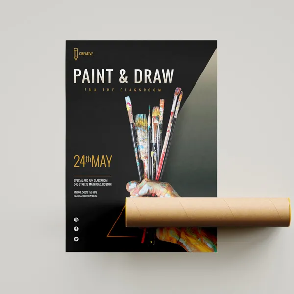 Laminated Poster by Light Printing House