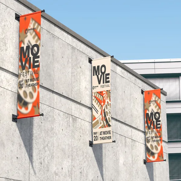 Pole Banner by Light Printing House