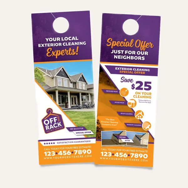 Same Day Door Hanger Printing Los Angeles