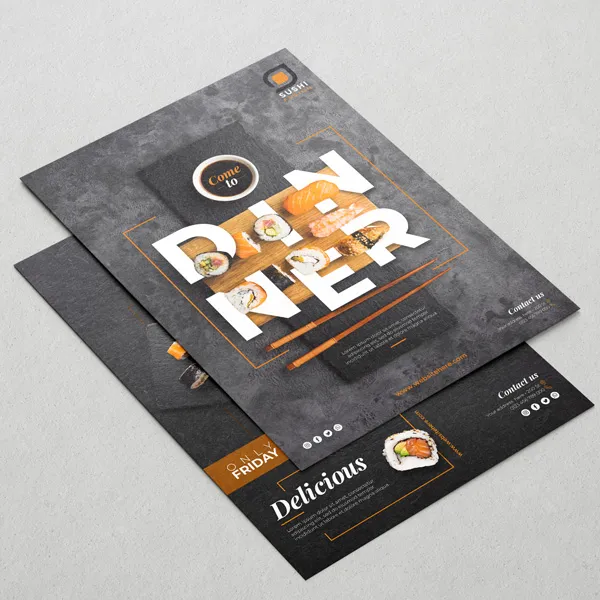 Flat Table Menu Printing | Light Printing House