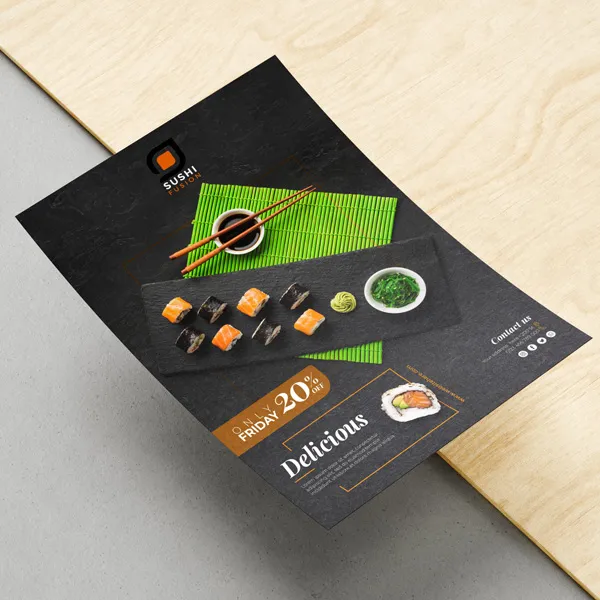 Flat Table Menu Printing | Light Printing House