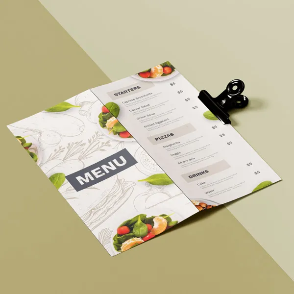 Professional Bifold Menus