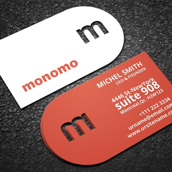 Die-Cut Business Cards | Light Printing House