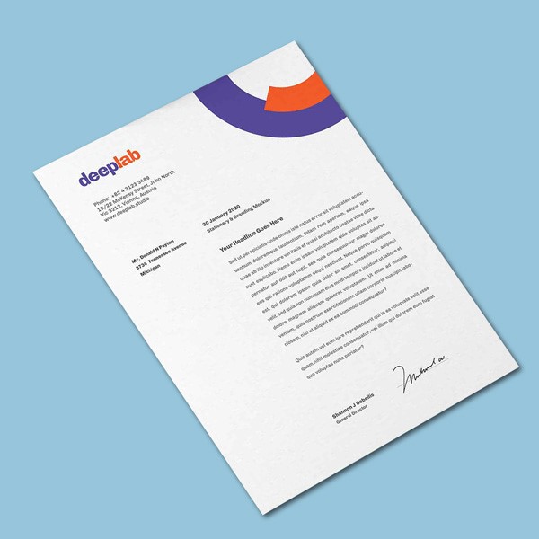 Letterheads Letterheads | Light Printing House