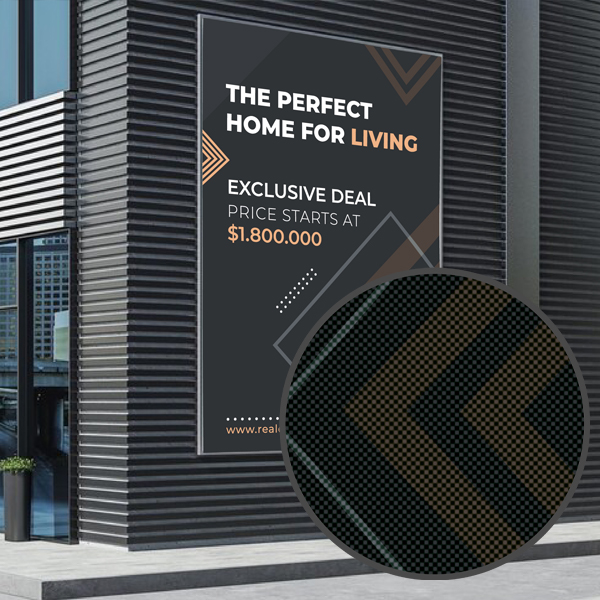 Perforated Window Vinyl | Light Printing House