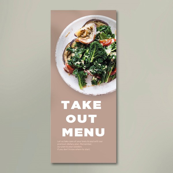 Take-Out Menus | Light Printing House