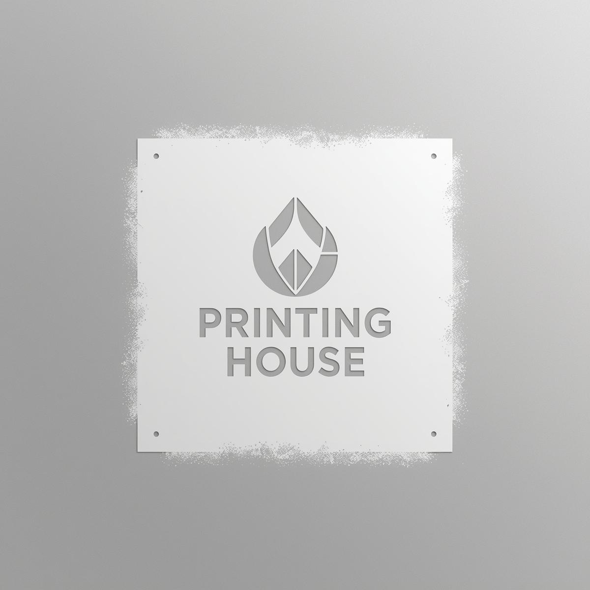 Custom Spray Paint Logo Stencil