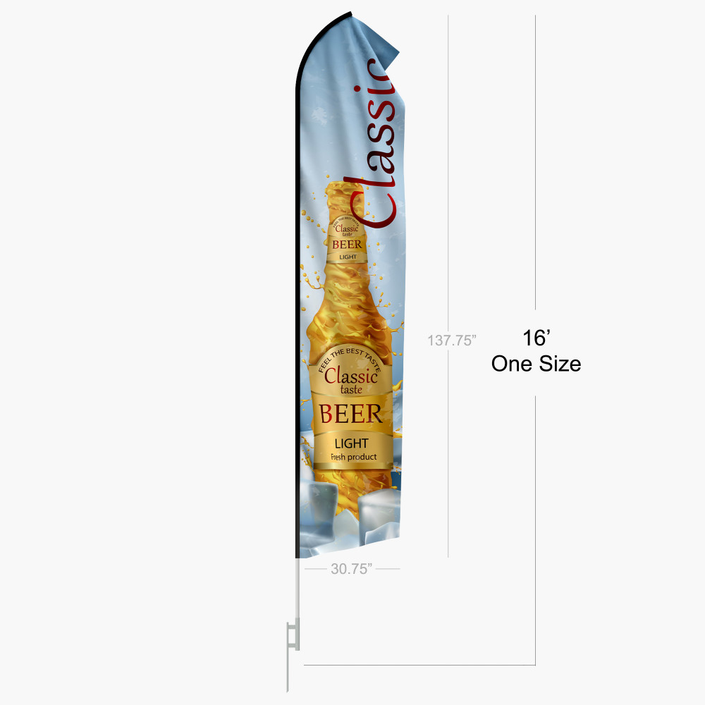 Econo Feather Flag | Light Printing House