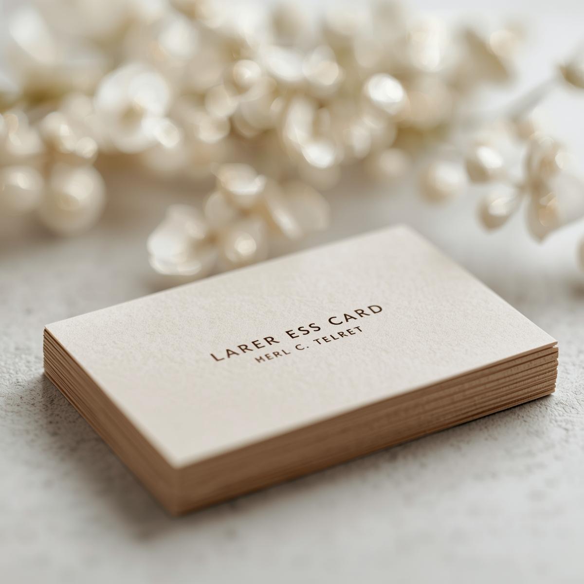 Linen Business Cards