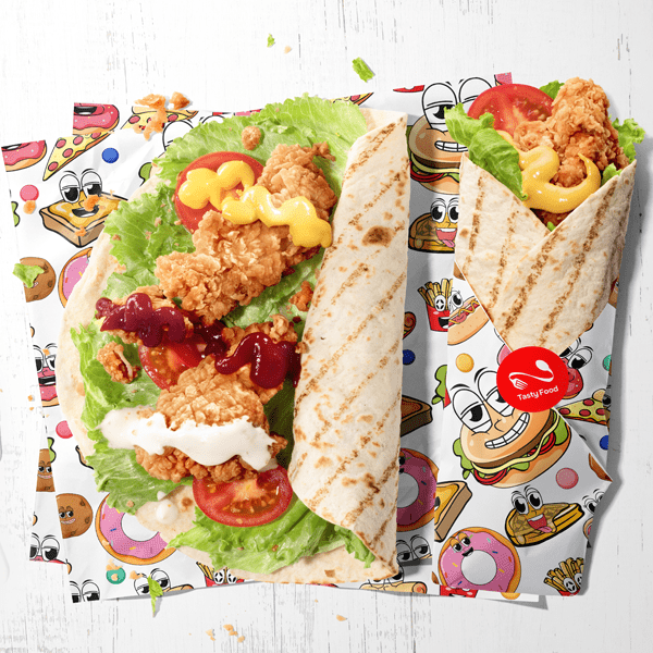 Custom Printed Food Paper Full Color | Light Printing House