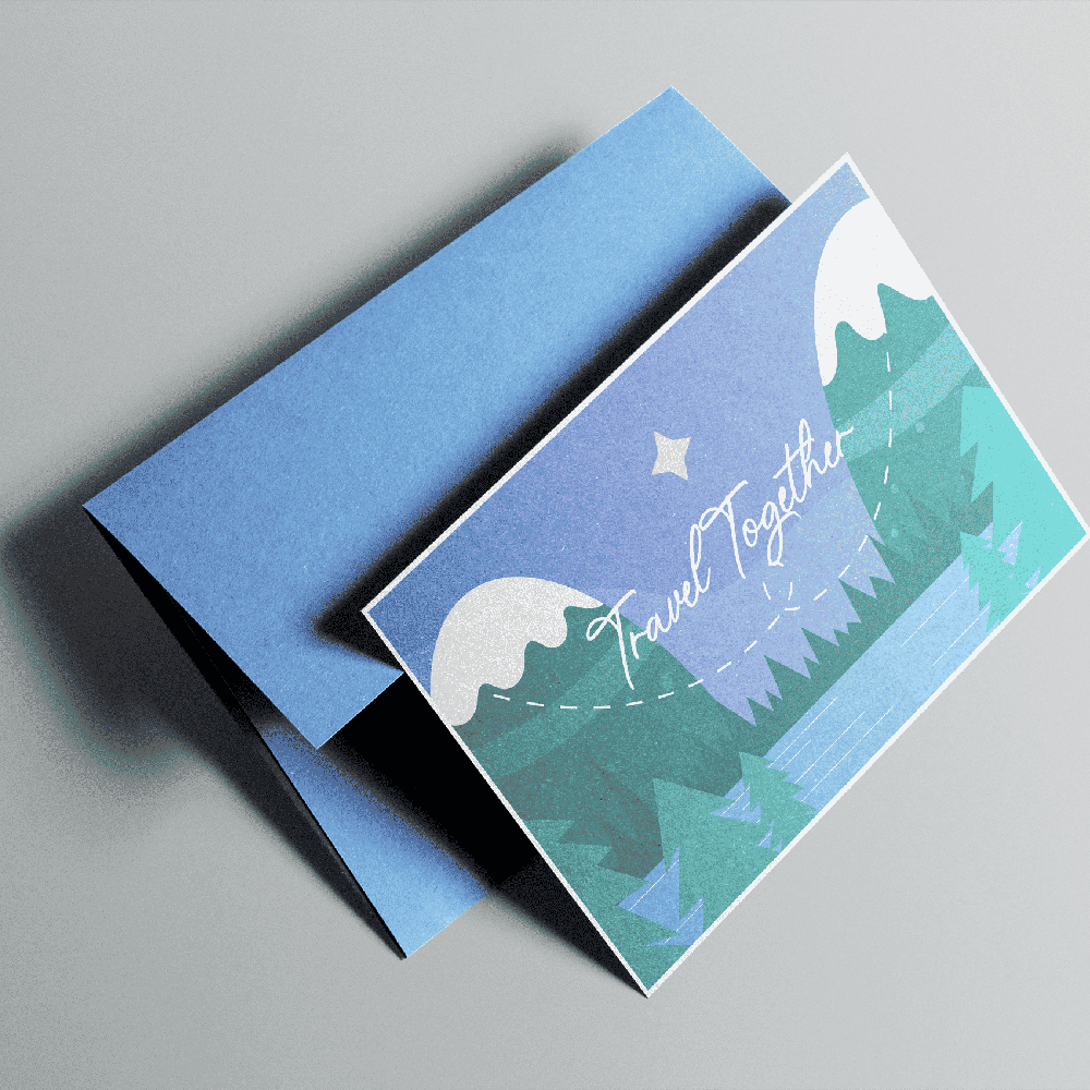 Silk Postcards | Light Printing House