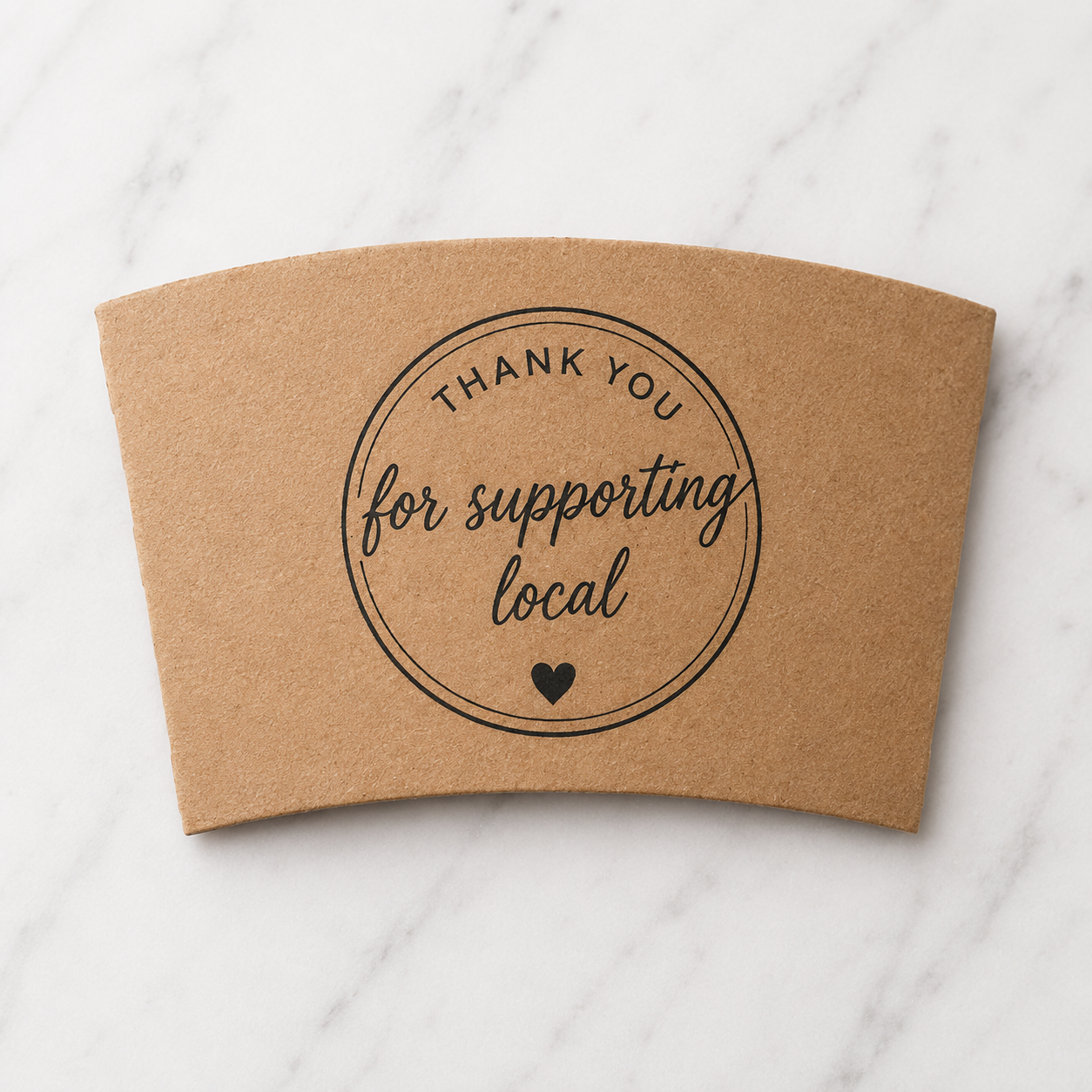 Kraft Coffee Sleeves